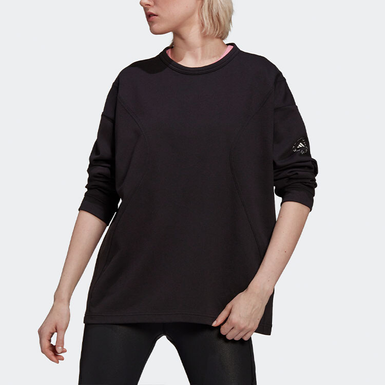 Stella McCartney Футболка женская черная Adidas — фото 2