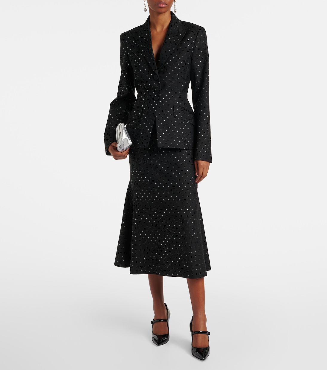 Туфли-лодочки Campari 90 из лаковой кожи Manolo Blahnik, 0015 Black — фото 3