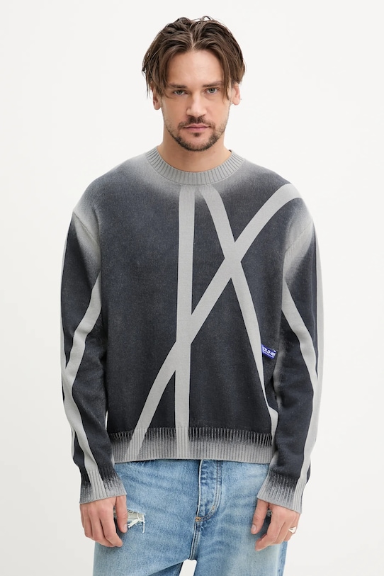 

Хлопковый свитер A-Cold-Wall*, серый