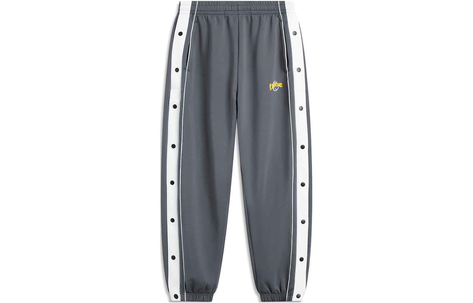 

Спортивные модные брюки Knitted мужские Deep Iron Gray LINING, серый