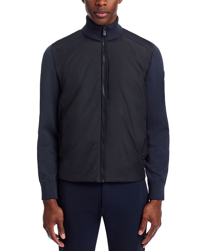 

Rogy Regular Fit Color Block & Fabric Jacket – Куртка Rogy Regular Fit с цветными блоками и комбинированными тканями Save The Duck, синий