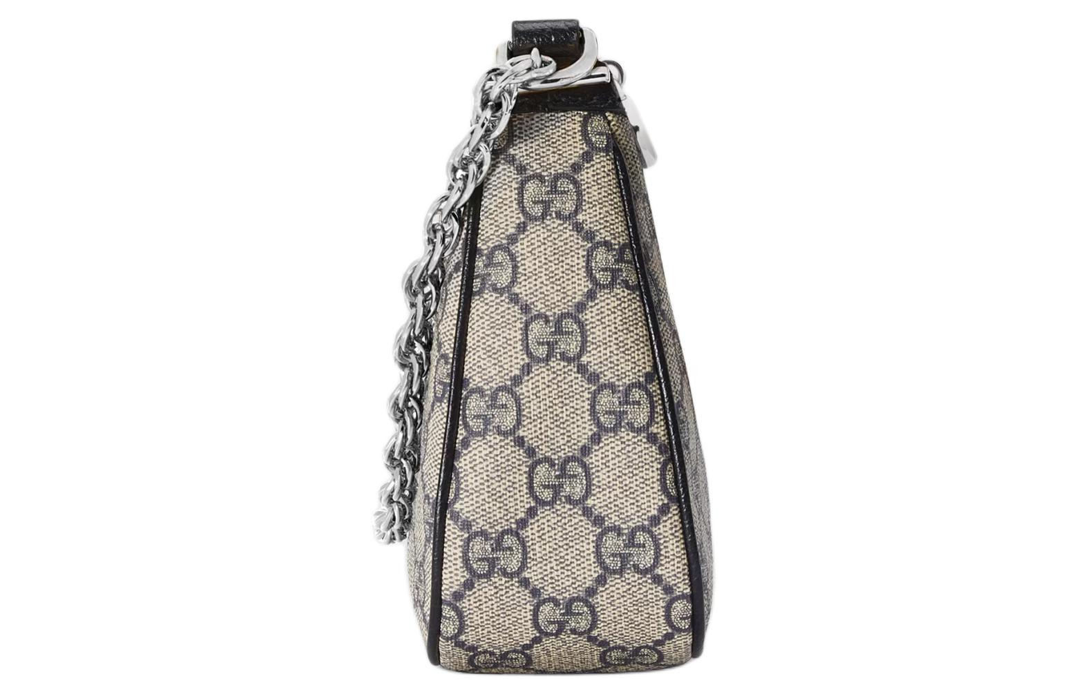 Женская сумка через плечо Gucci Ophidia малого размера — фото 4