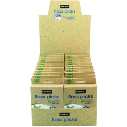 

Fresh Flossers 2-в-1 Picks Bamboo - Экологичный уход за зубами Sence