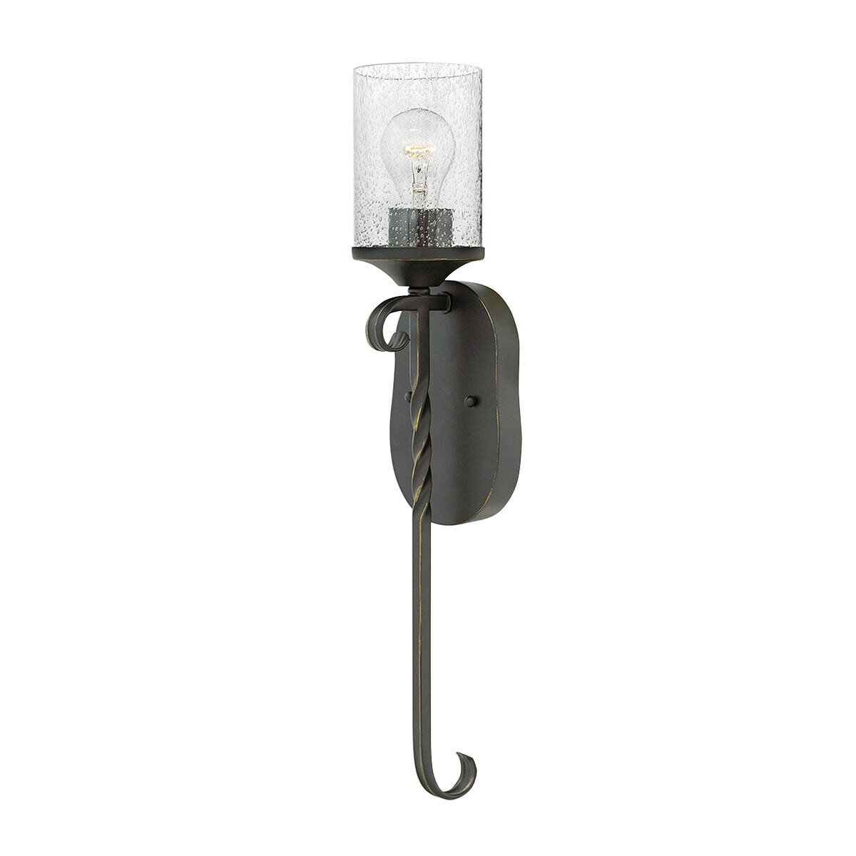 

Настенная лампа Elstead Lighting, 12,8x10,8x58,6 см, черный