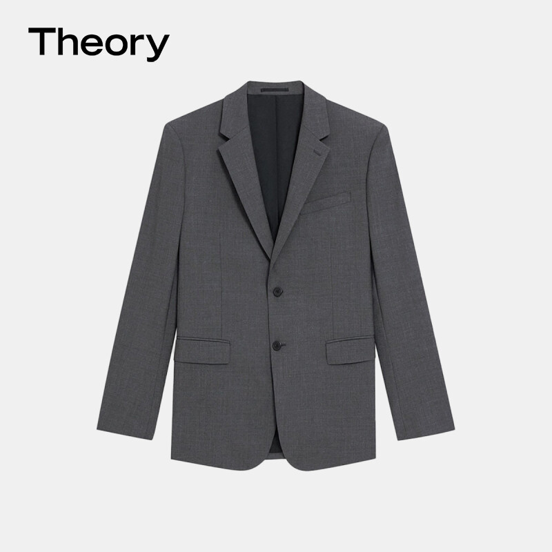 

Костюм мужской Theory с двумя пуговицами, черный
