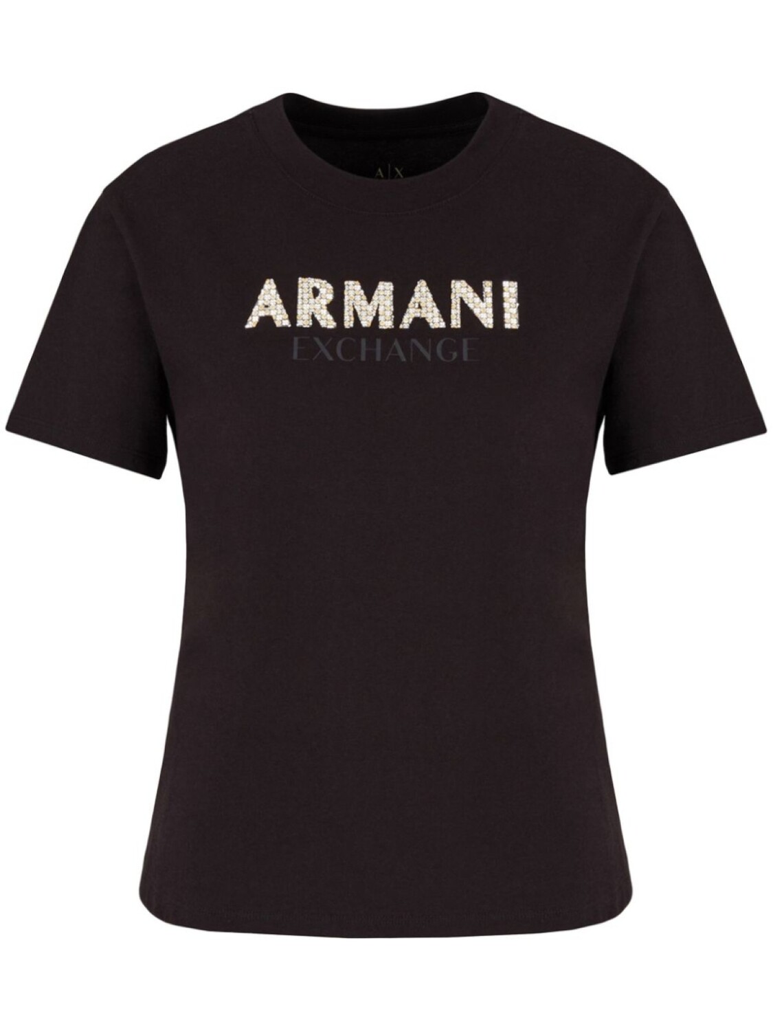 

Armani Exchange футболка с логотипом, черный