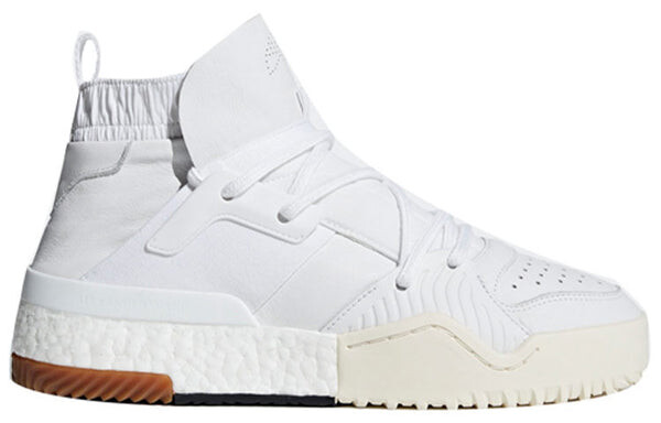 Кроссовки alexander wang x bball Adidas, белый — фото 2