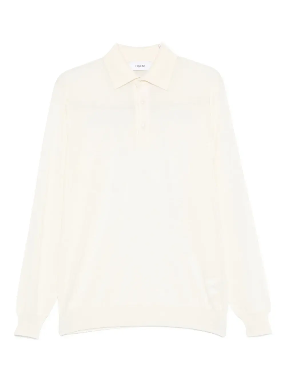 

Рубашка поло из вирджинской шерсти Lardini, белый