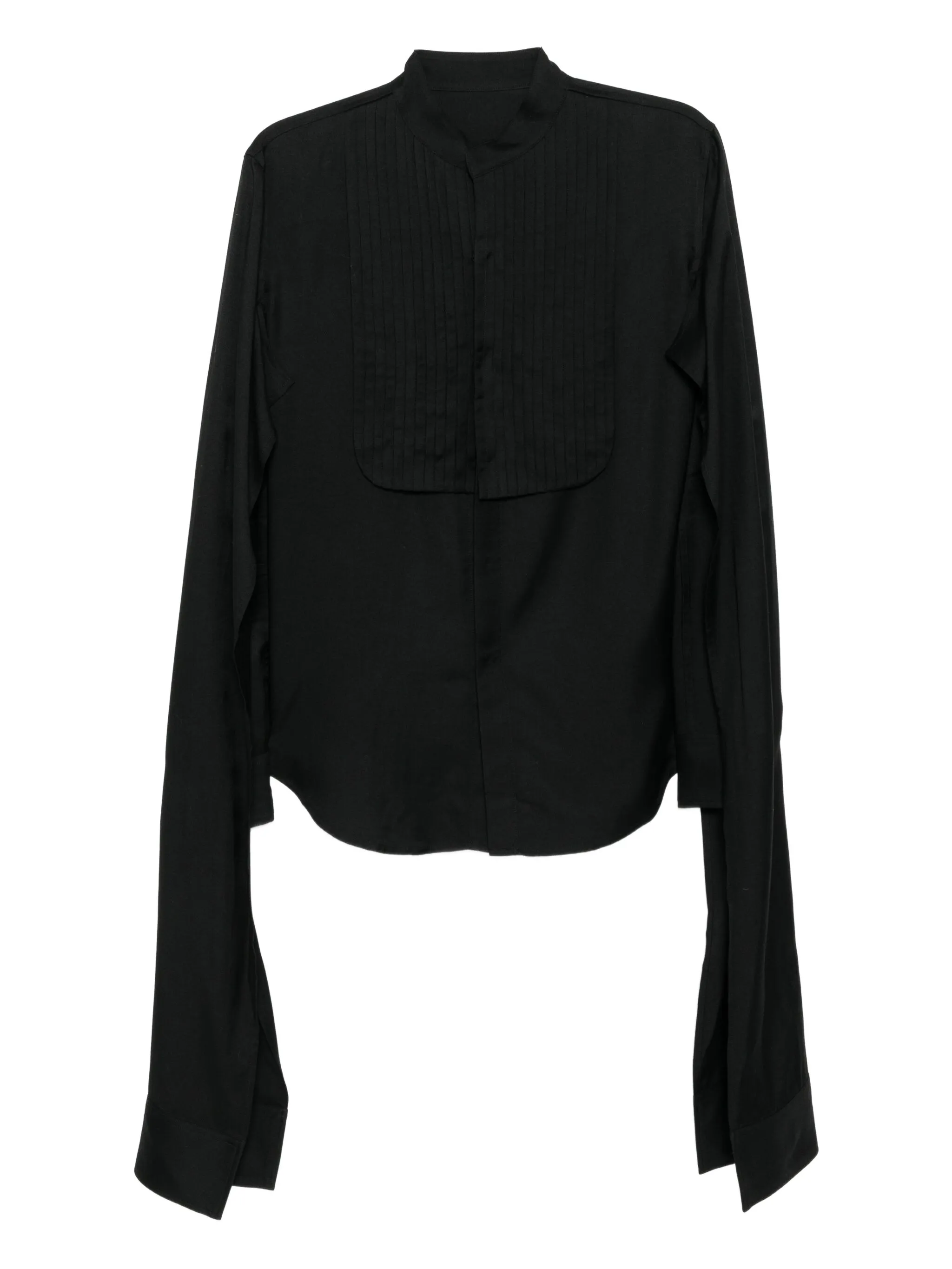 

Рубашка в полоску Yohji Yamamoto, черный