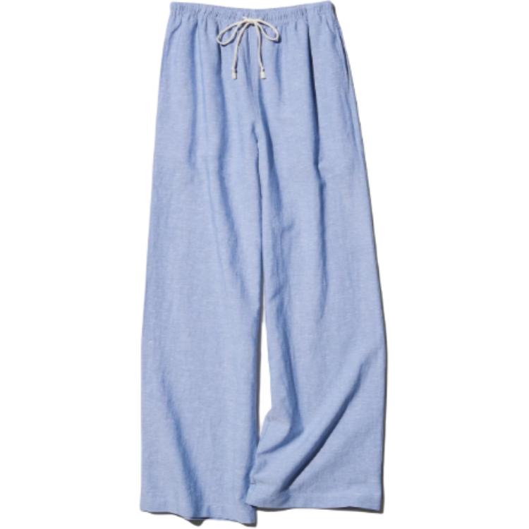 

UNIQLO Женские повседневные брюки синего цвета