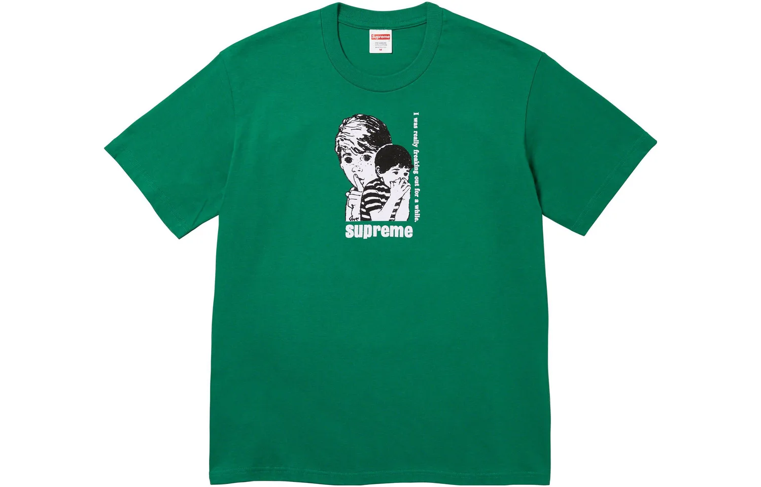 Футболка с принтом Supreme, Orange/Orange — фото 4