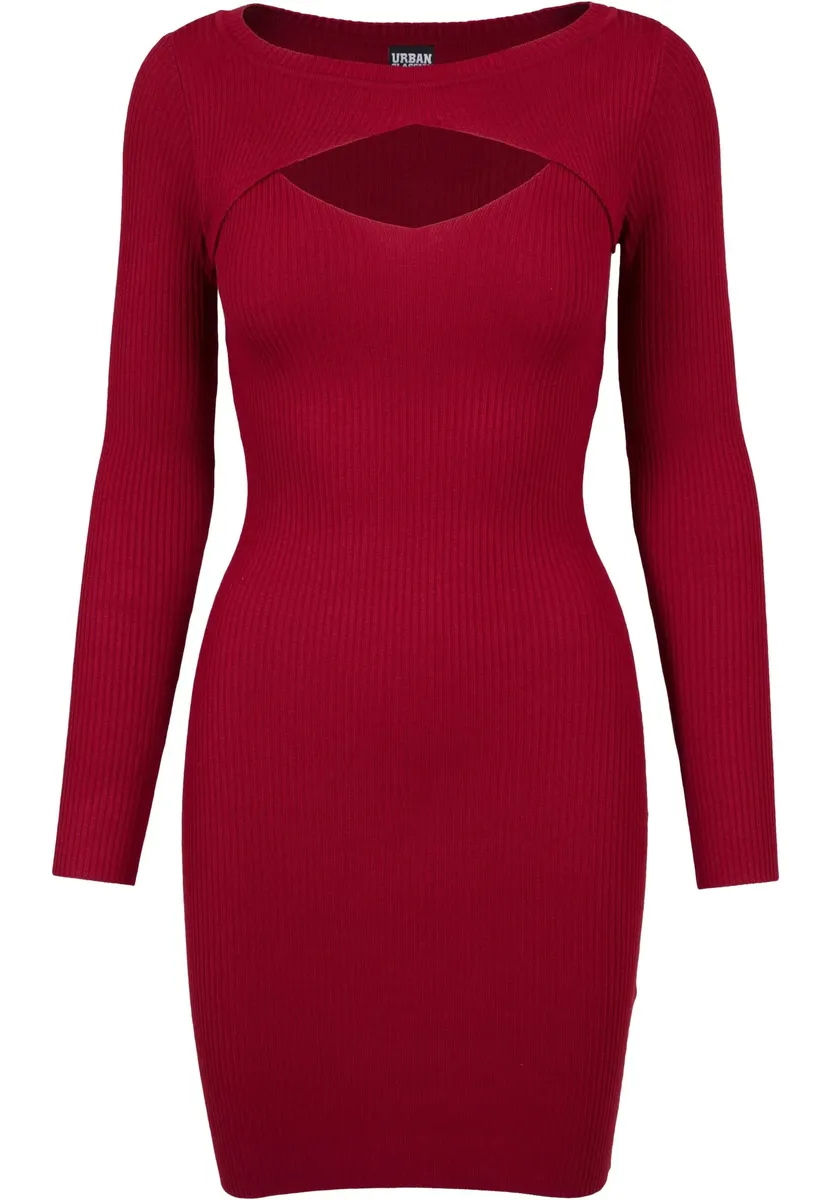 

Платье-рубашка URBAN CLASSICS " Urban Classics Women's Ladies Cut Out Dress" (1 шт.), цвет Burgundy