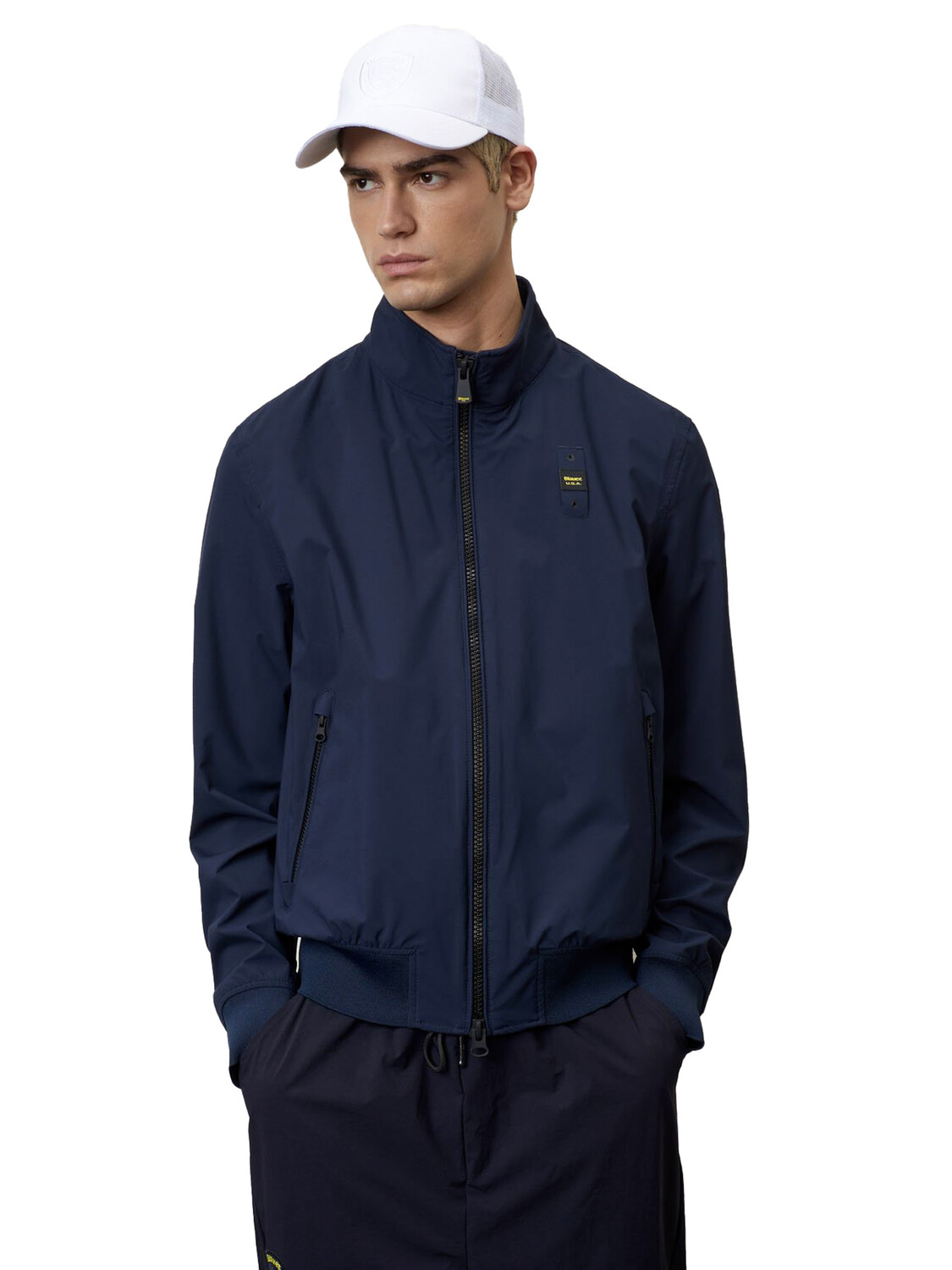 

Куртка giacca con colletto alto mav Blauer, синий