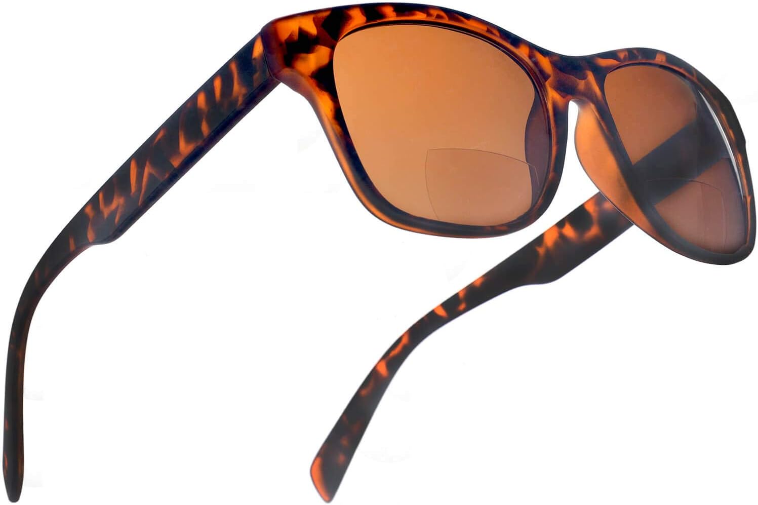 

Солнцезащитные очки SAMBA SHADES с бифокальными линзами и встроенными линзами для чтения, для мужчин и женщин, классическая черепаховая оправа, летние солнцезащитные очки, Brown