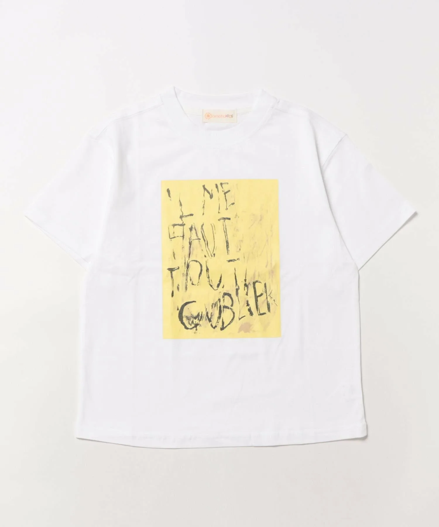 Футболка с принтом Aimoha Kids, white — фото 4
