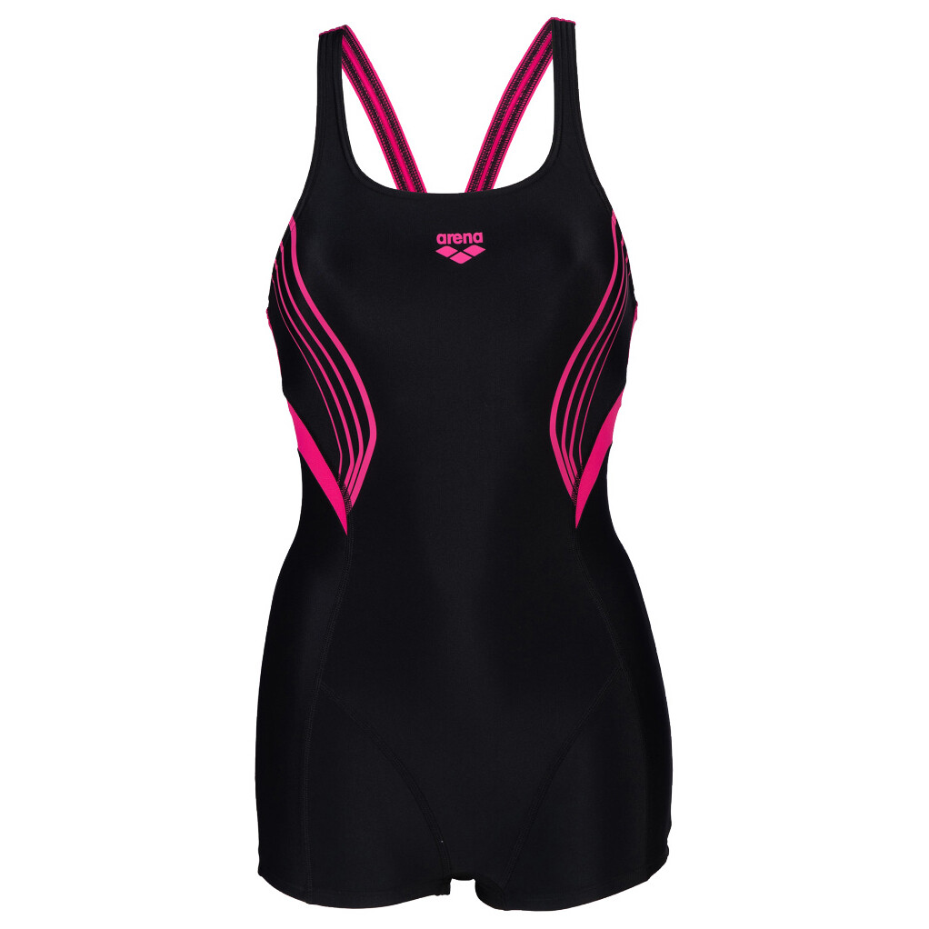 

Купальник Arena Women's Kaori Combinaison, цвет Black/Freak Rose