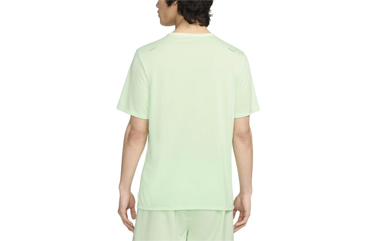 Футболка Dri-Fit Rise 365 мужская светло-зеленая Nike, светло-зеленый — фото 2