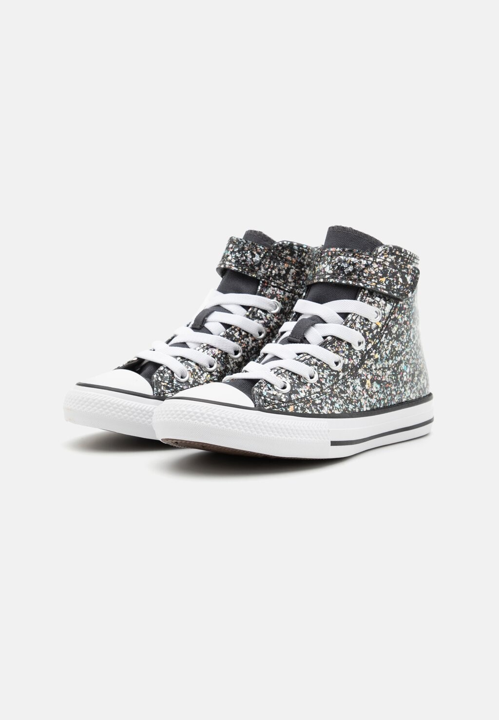 

Высокие кроссовки CHUCK TAYLOR ALL STAR GLITTER EASY-ON UNISEX Converse, серый