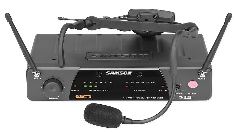 

Беспроводная микрофонная система Samson AirLine 77 AH7 Wireless Fitness Headset Microphone System (K2 Band)