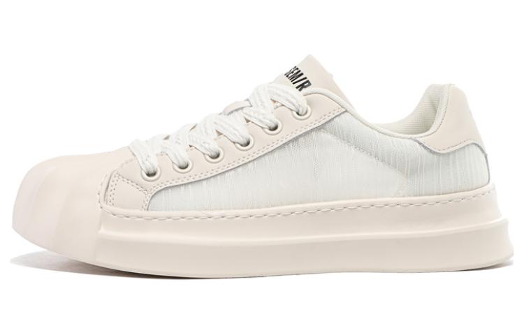 

Низкие скейтерские кроссовки мужские бежевые SEMIR