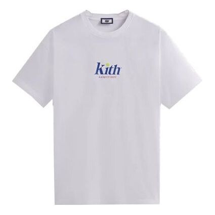 

Футболка x wilson racquet crew logo vintage t-shirt 'white' Kith, белый