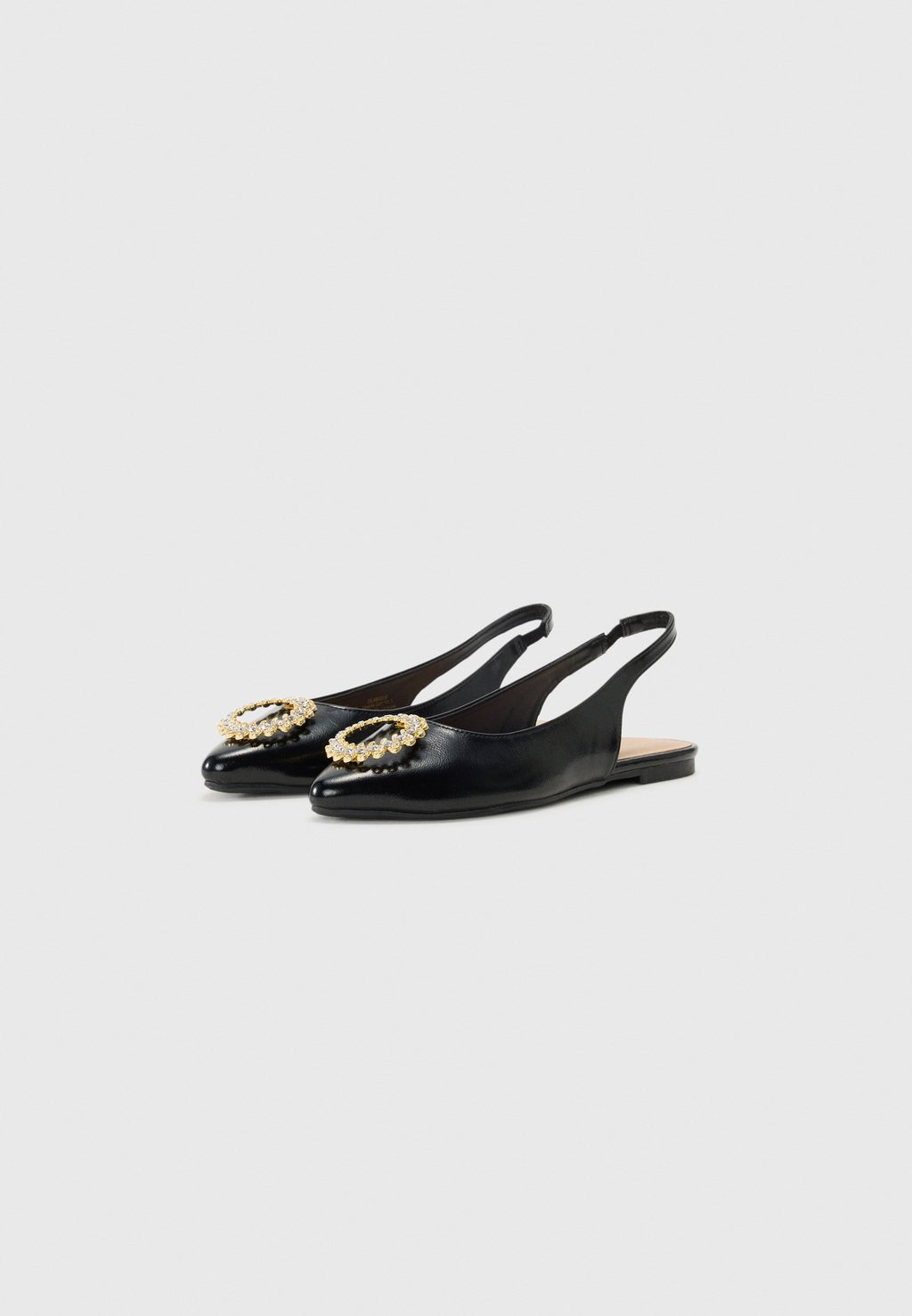 Туфли-лодочки с открытой пяткой Anna Field by Zalando, черный — фото 2