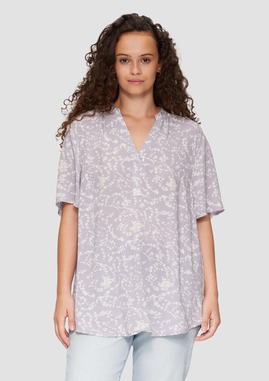 

Блузка с коротким рукавом QS Blouse, сиреневый
