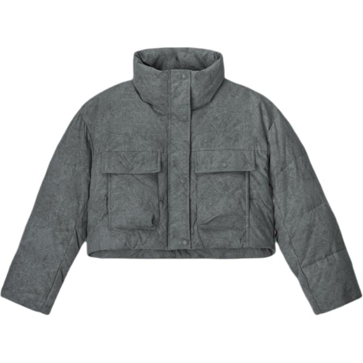 

Levis Серая женская пуховая куртка, Gray