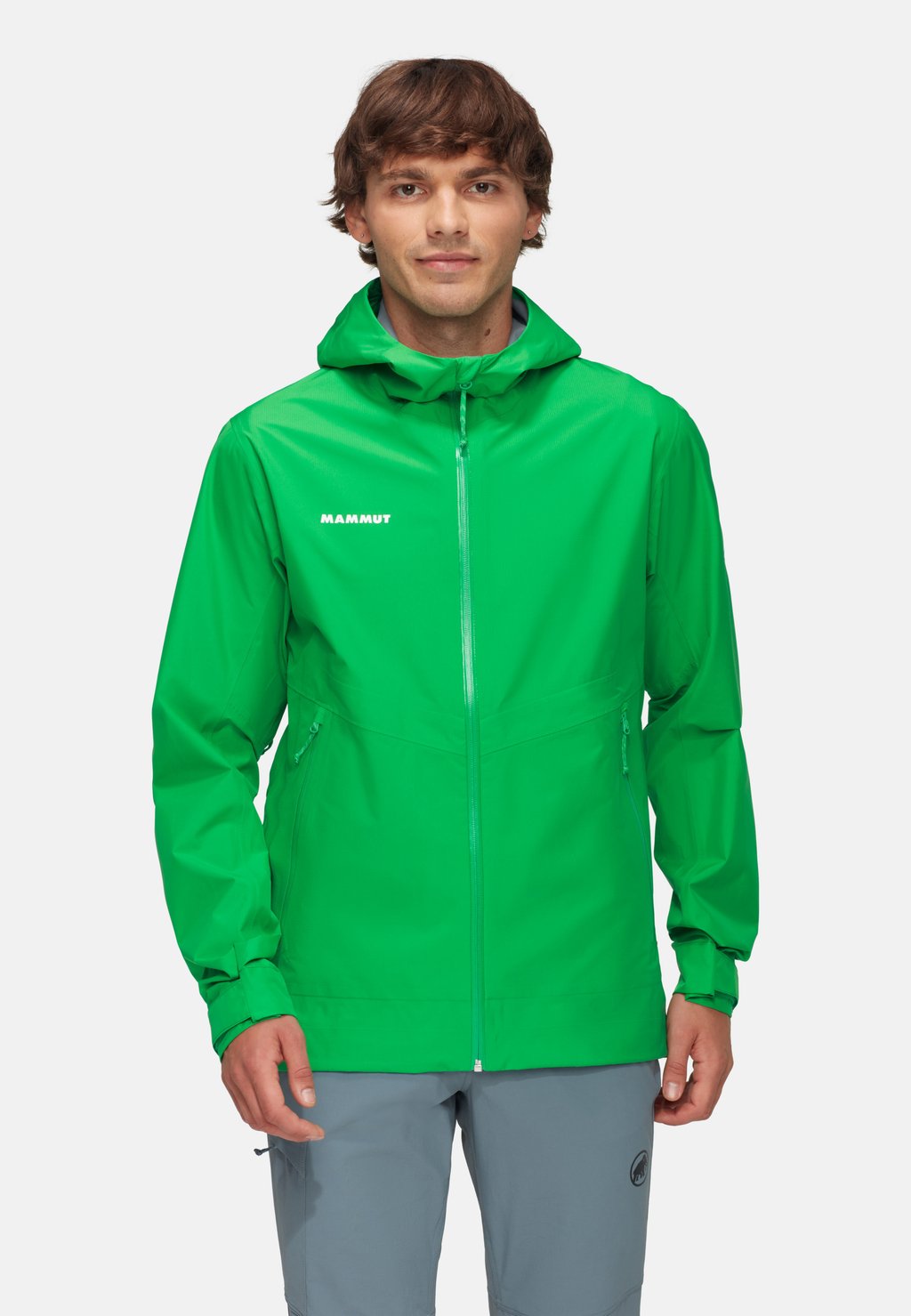 

Куртка из хардшелла HOODED Mammut, зеленый