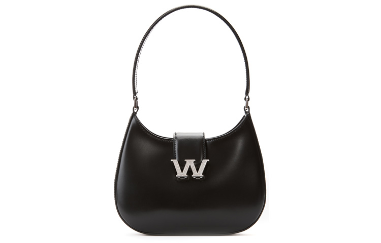 

Alexander Wang Сумка-хобо из коровьей кожи W Legacy, сумка через плечо, женская, черная