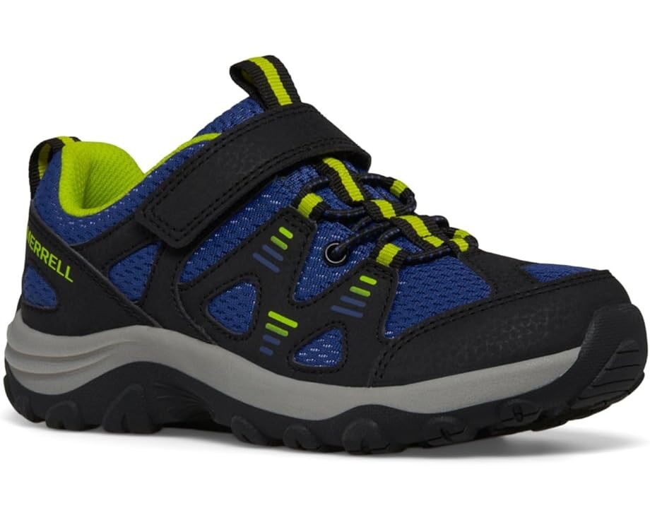 

Кроссовки Merrell Kids Trail Chaser 2, цвет Black/Blue/Lime