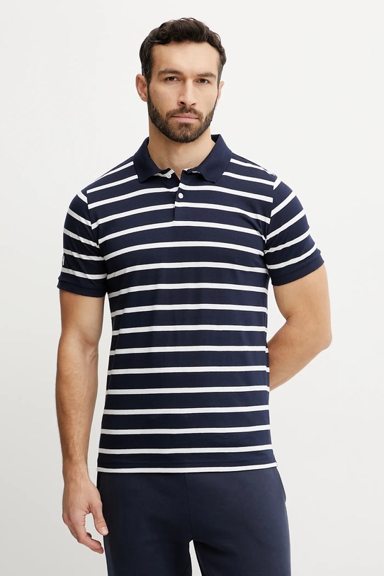 

Хлопковая поло NEWPORT POLO Helly Hansen, темно-синий