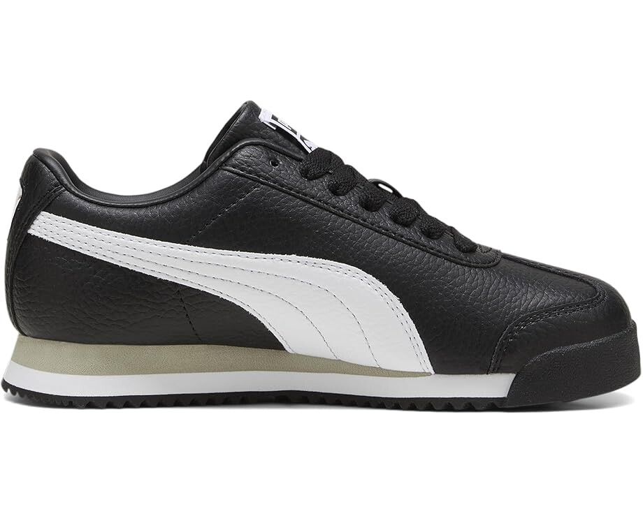 Кроссовки PUMA Kids Roma, цвет Puma Black/Puma White — фото 4