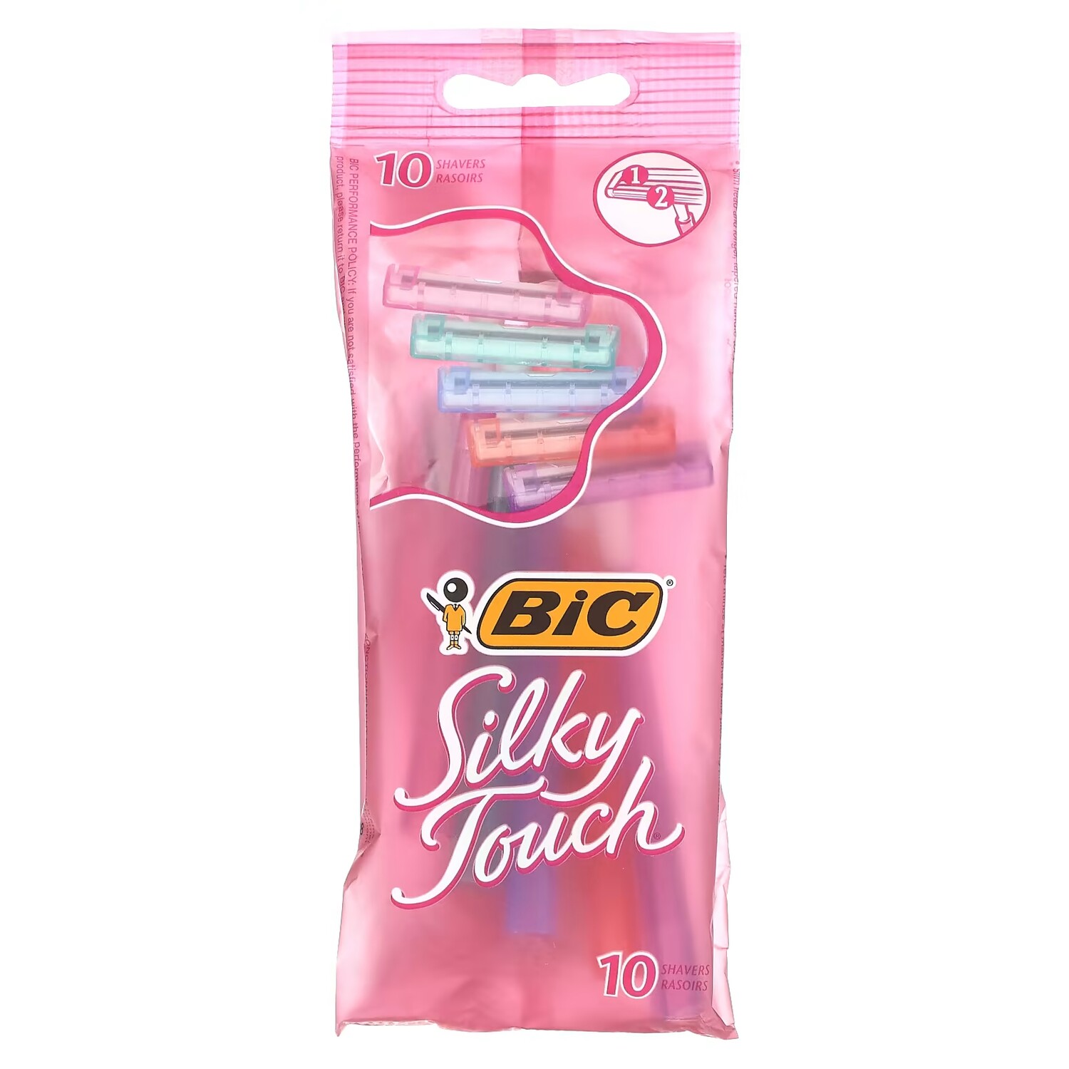 

Одноразовые бритвы BIC Silky Touch, 10 шт
