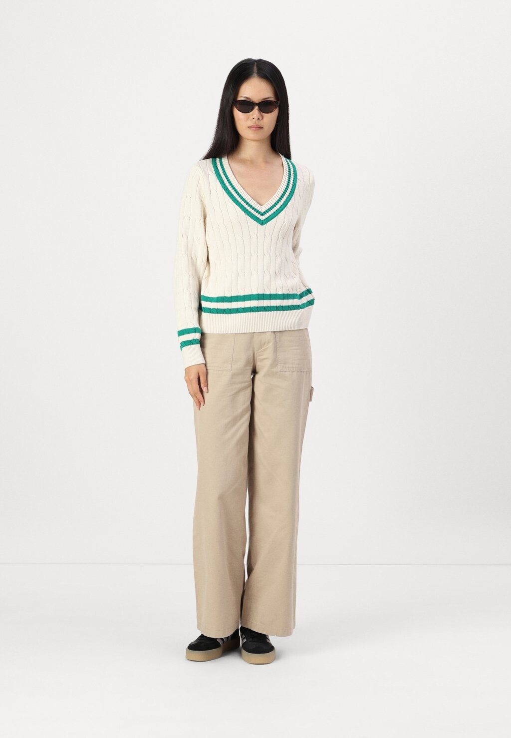 

Джемпер VISENA V NECK VILA, молочный