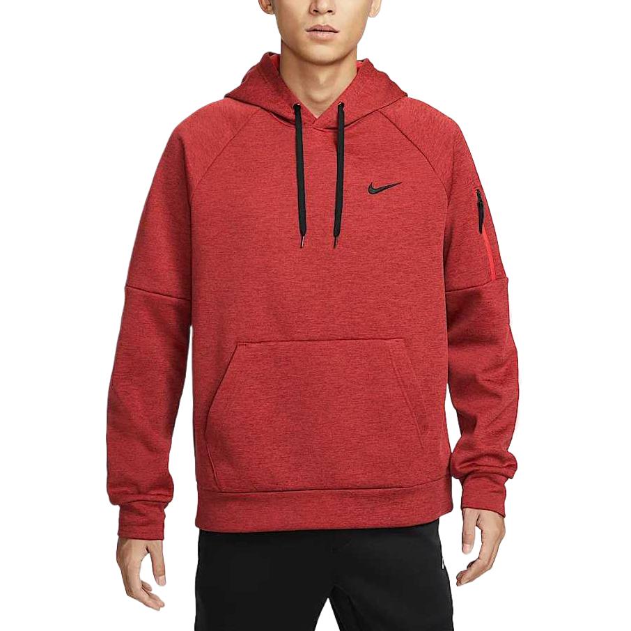 Nike Therma-FIT Sweatshirt Men's Queue Red/Adjustable/University Red/Black — фото 3