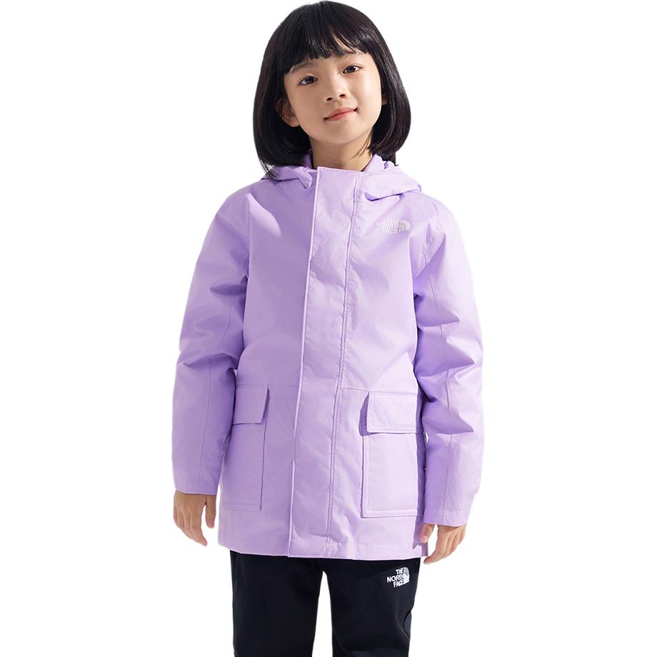 

Ветровка куртка 2 предмета набор kids' THE NORTH FACE, фиолетовый