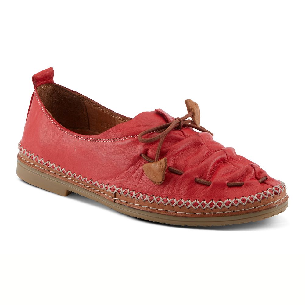 Женские кожаные лоферы Spring Step Brandal, красный