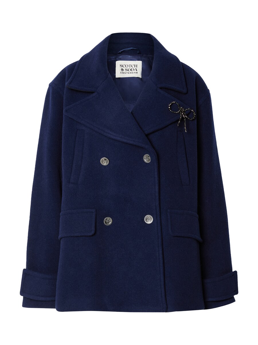 

Пальто межсезонное SCOTCH & SODA, темно-синий