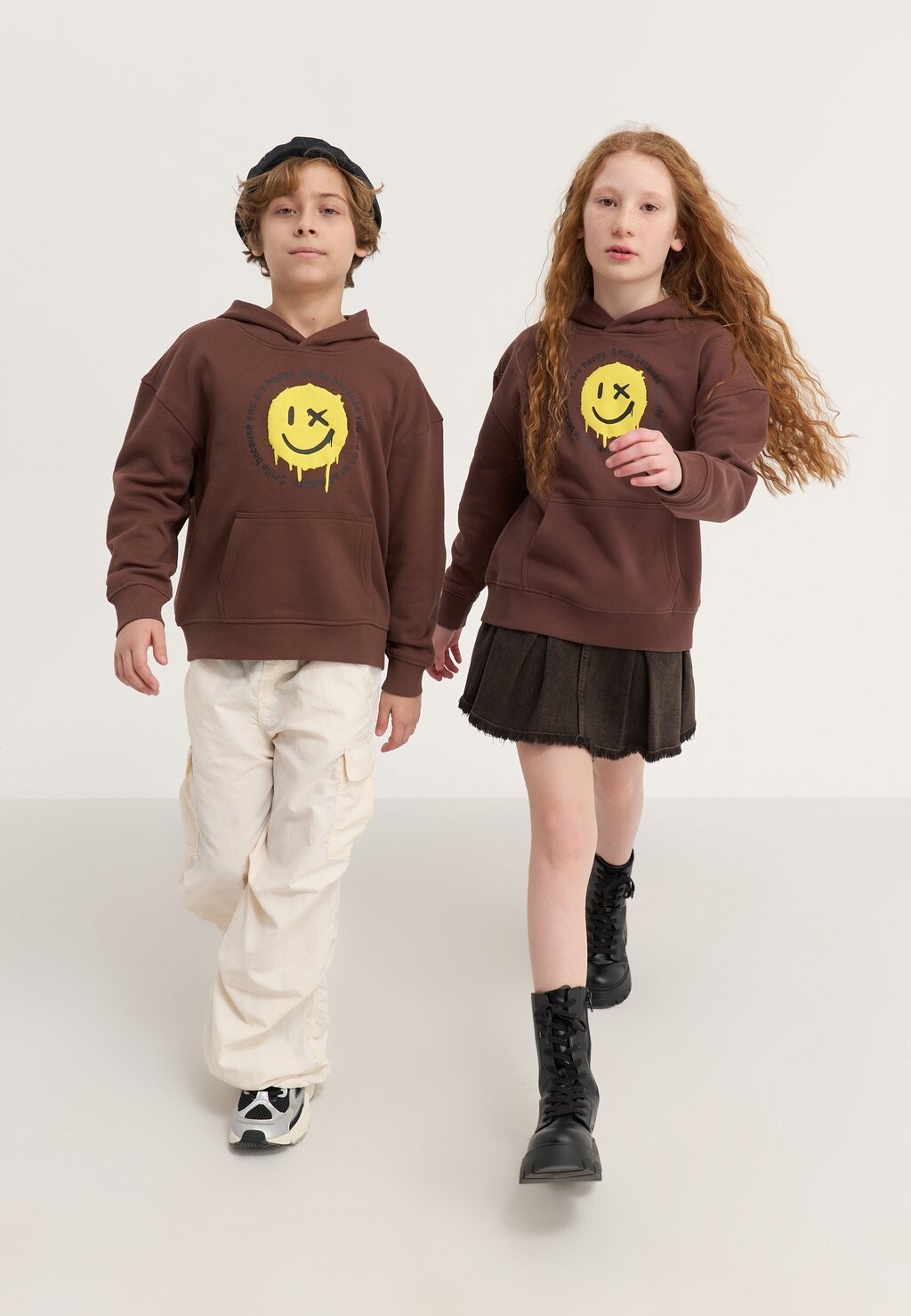 

Толстовка UNISEX Yourturn Kids, цвет brown