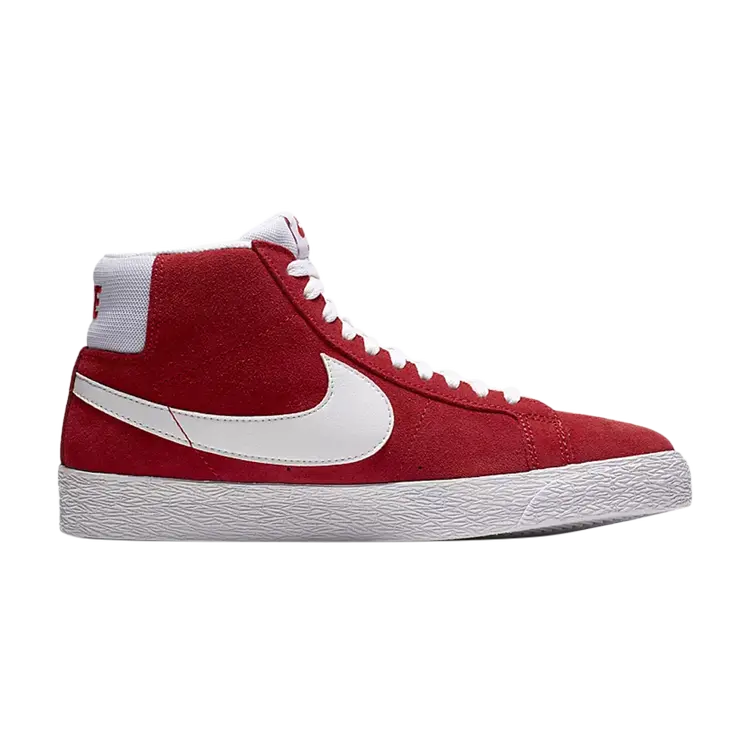 

Кроссовки Nike SB Zoom Blazer Suede Mid 'University Red', красный