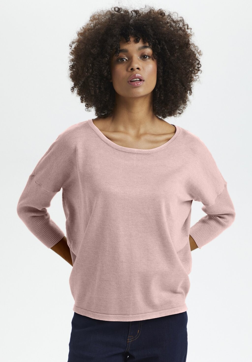 

Свитшот Saint Tropez МИЛА, цвет ash rose mélange