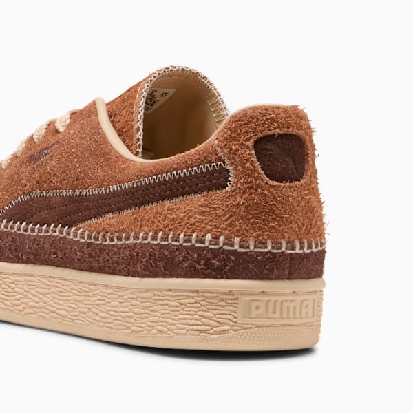 Кроссовки Suede Moccasin Puma, коричневый — фото 3