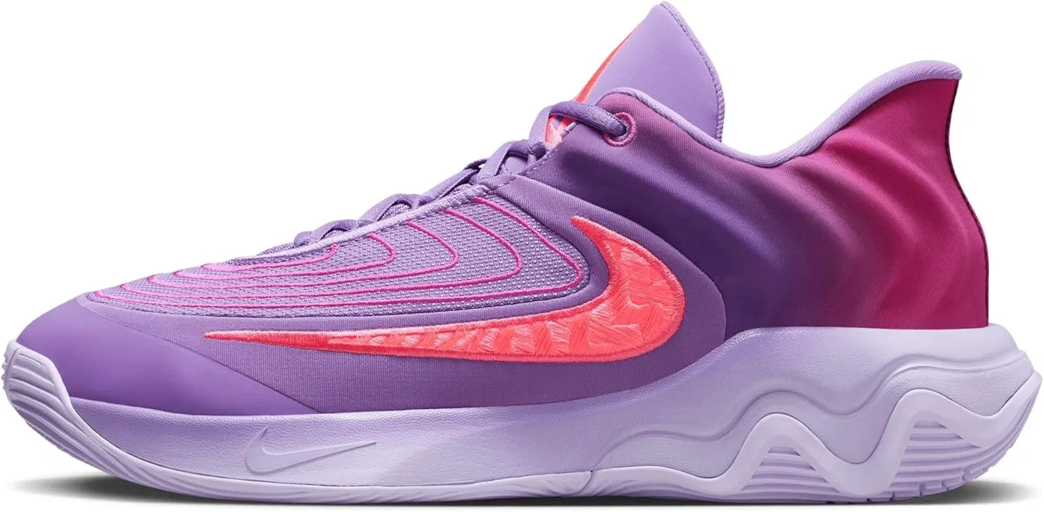 Баскетбольные кроссовки Giannis Immortality 4 FQ3680 NIKE, 2-Black Raspberry Aster Pink Hot Punch