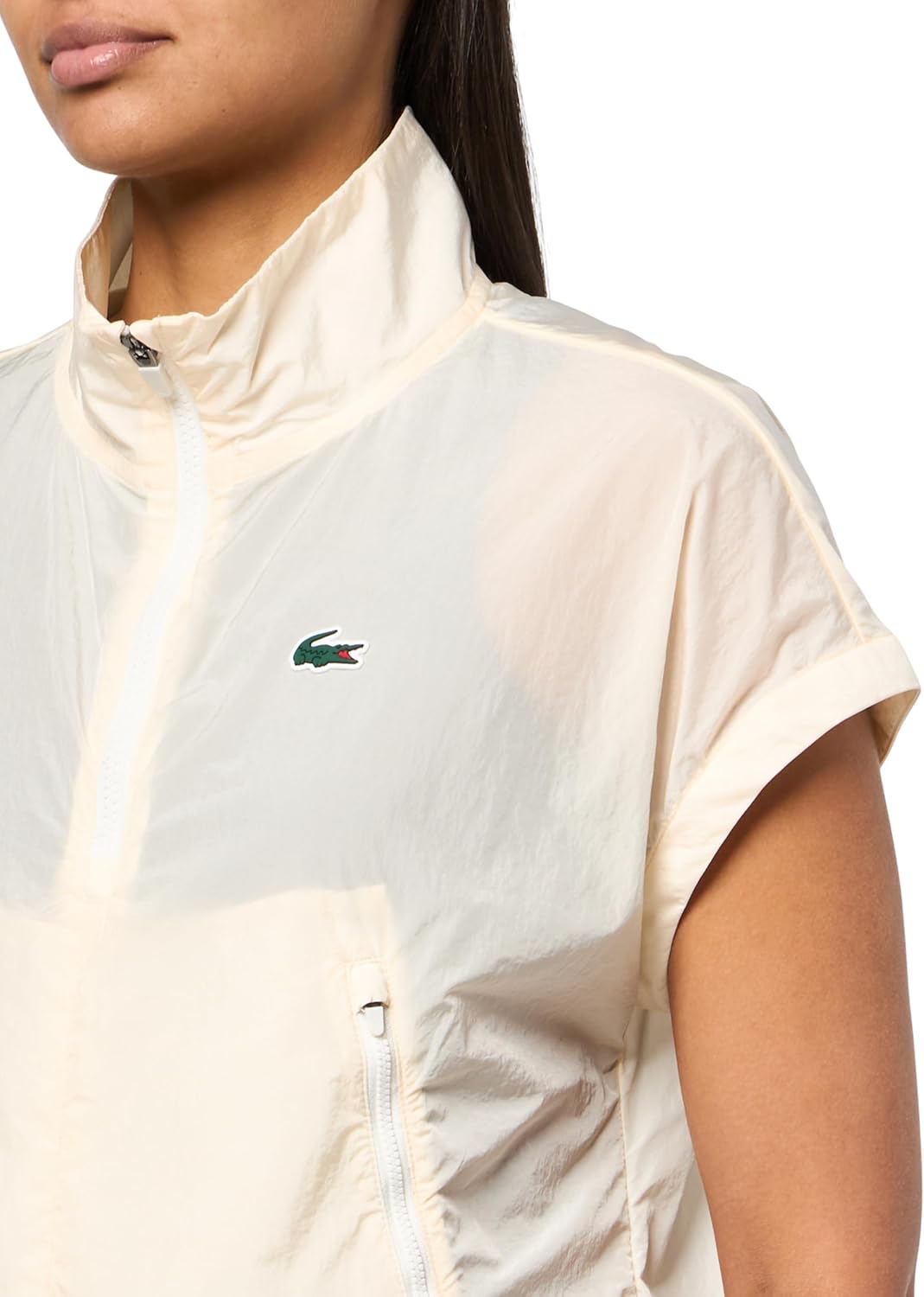 Куртка Lacoste для гольфа White с UV-защитой — фото 3