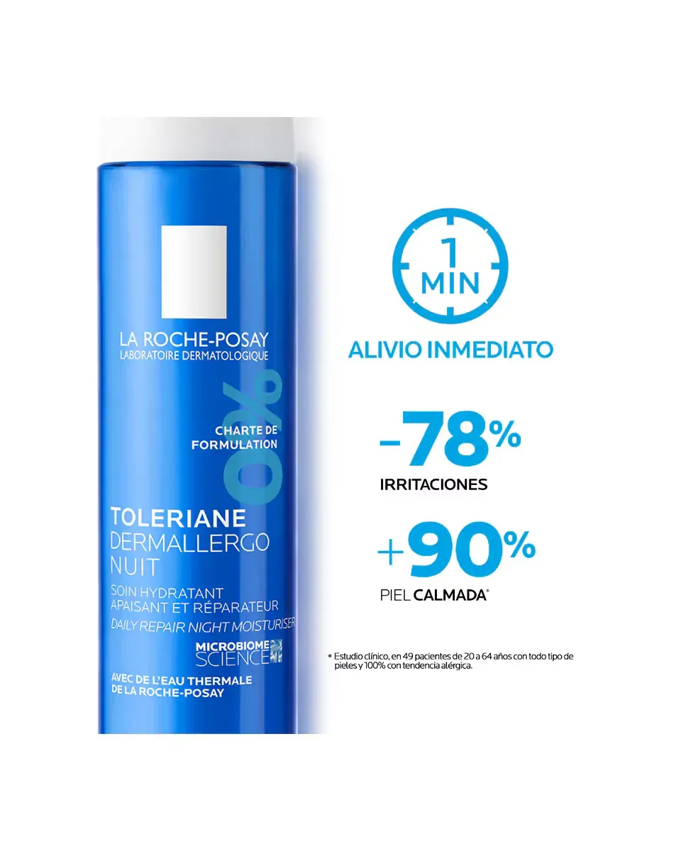 Крем для лица La Roche-Posay — Toleriane Dermallergo Ночь, 40 мл — фото 4