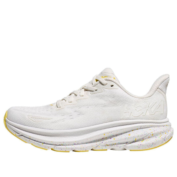 Кроссовки clifton 9 'white lemonade' Hoka One One, белый