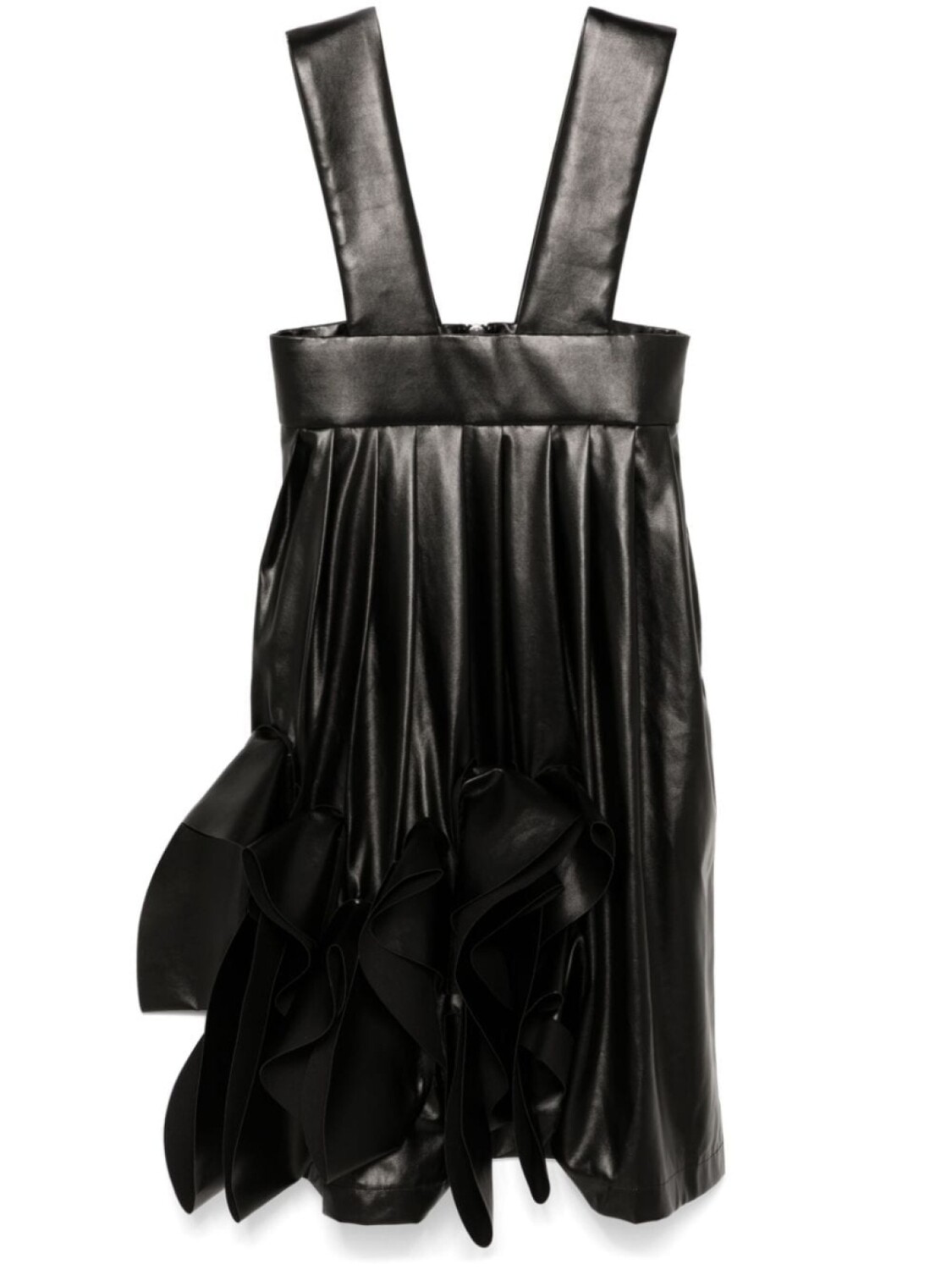 

Comme Des Garçons юбка с оборками, черный