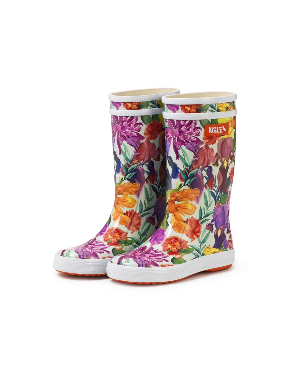 Ботинки Aigle Lolly Pop Play Unisex, мультиколор — фото 2