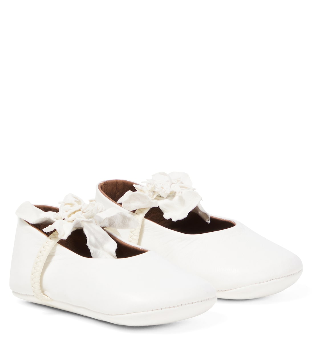 

Детские кожаные балетки PèPè, Bianco